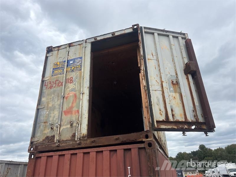  20 ft Standard Storage Container Uzglabāšanas konteineri