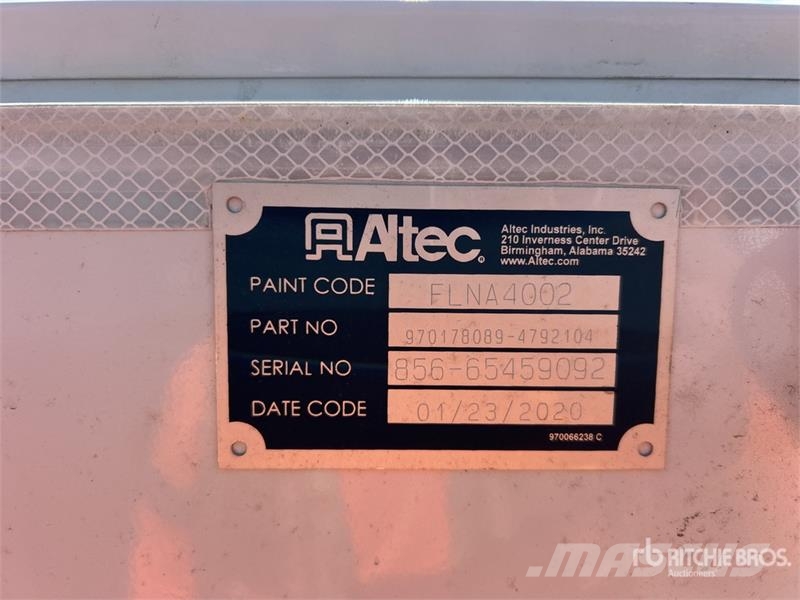 2020 Altec AT40G 40 ft on Ram 5500 4x4 Bucket Tru Autoplošiny