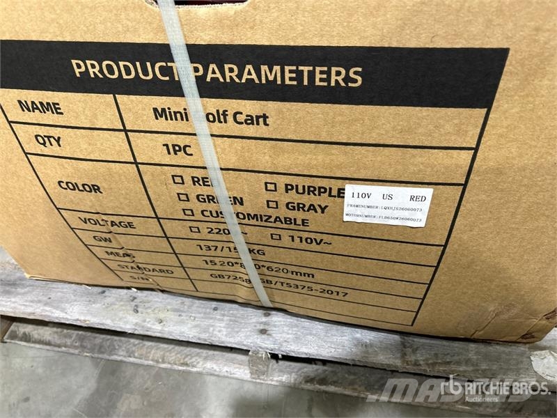  3 TT E-Trike Mini Scooter (Unused) 全地形車