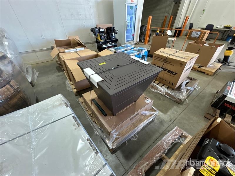  32 in Square Fire Pit Outros componentes