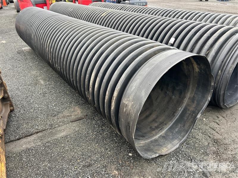 36 In x 16 Ft Black Corrugated Pipe Öntözőrendszerek