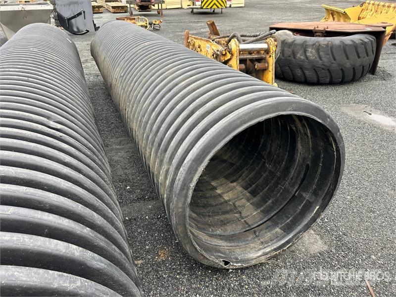 36 In x 16 Ft Black Corrugated Pipe Öntözőrendszerek