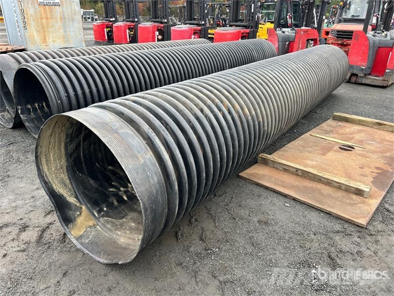 36 In x 20 Ft Black Corrugated Pipe Öntözőrendszerek