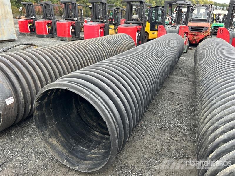 36 In x 20 Ft Black Corrugated Pipe Öntözőrendszerek