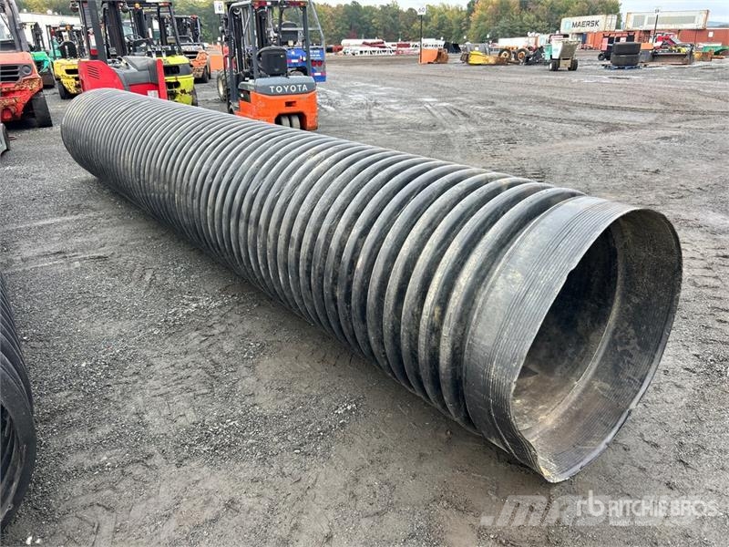 36 In x 20 Ft Black Corrugated Pipe Öntözőrendszerek