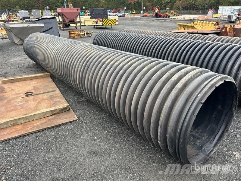 36 In x 20 Ft Black Corrugated Pipe Öntözőrendszerek
