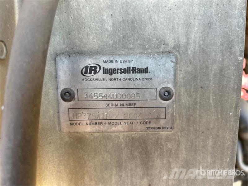 375 cfm Skid-Mounted Ingersoll-Rand Air Compressor 空氣壓縮機