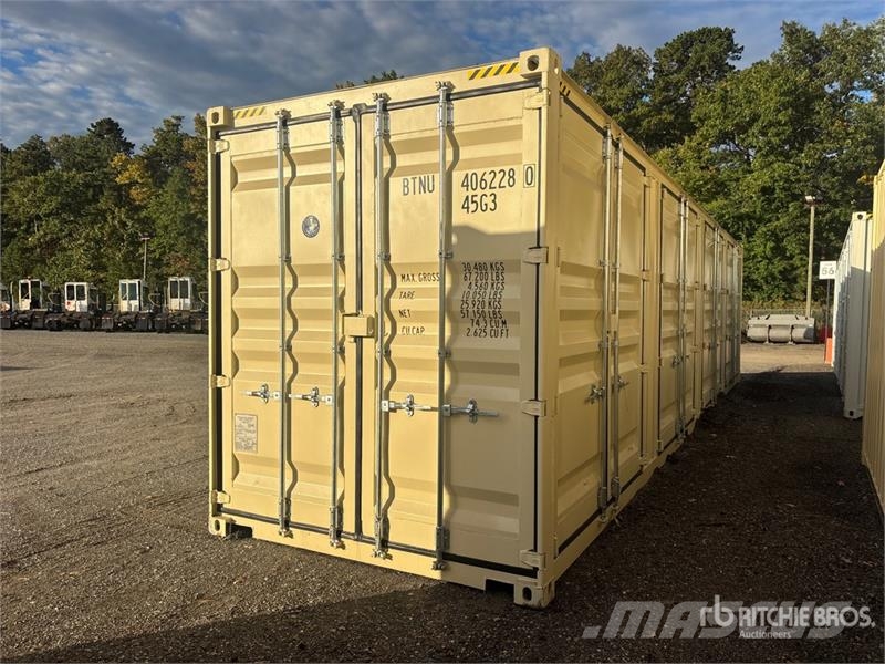 40 ft High Cube Multi-Door one side four doors Sto Recipientes de armazenamento