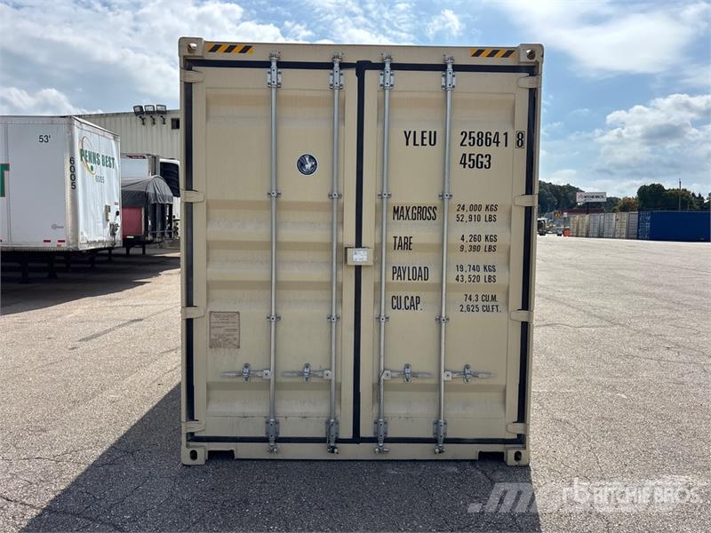 40 ft High Cube Multi-Door Storage Container Lagercontainere