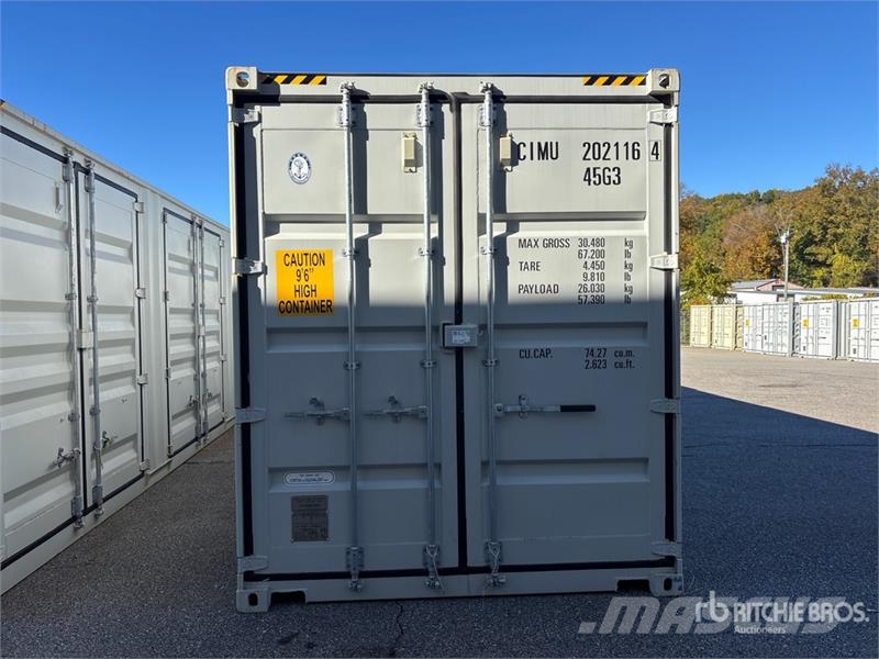 40 ft High Cube Multi-Door Storage Container (Unus Recipientes de armazenamento