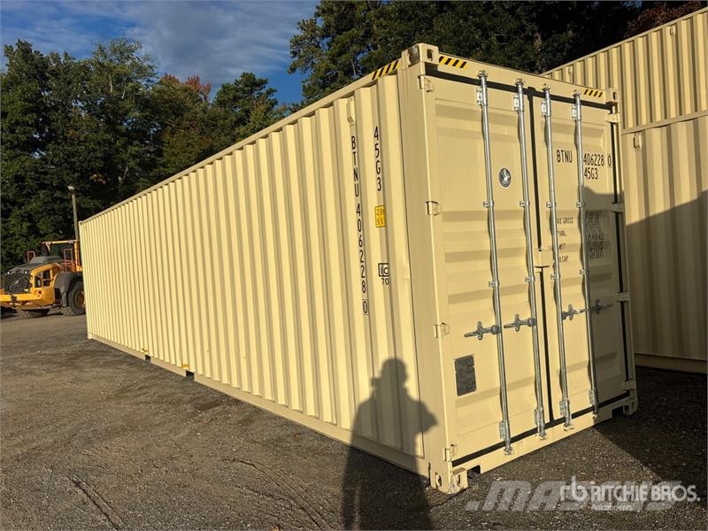 40 ft High Cube Multi-Door one side four doors Sto Recipientes de armazenamento