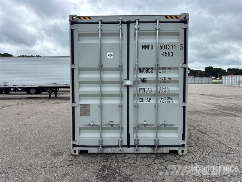 40 ft High Cube Multi-Door Storage Container Varastokontit