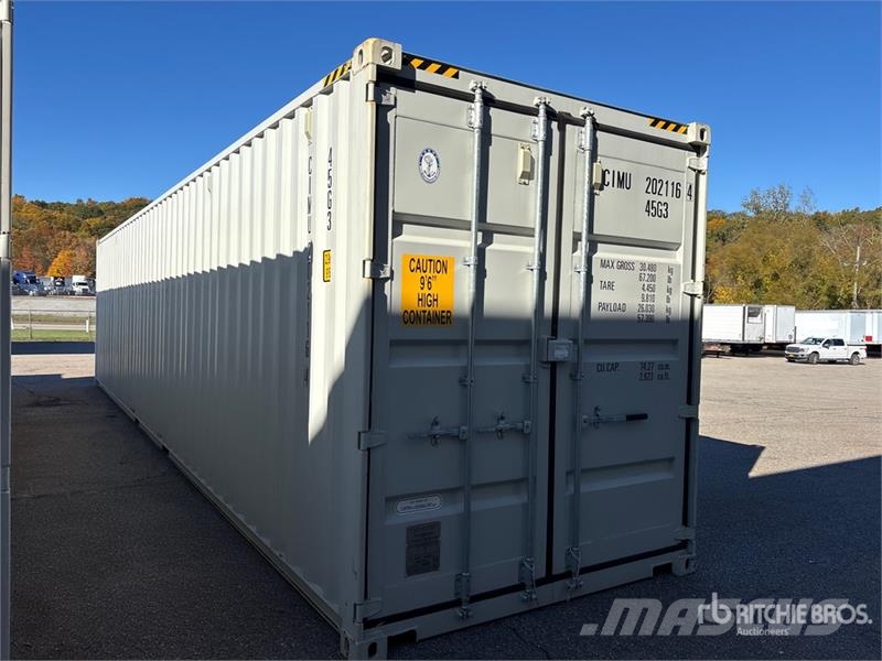 40 ft High Cube Multi-Door Storage Container (Unus Recipientes de armazenamento