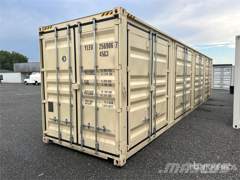 40 ft High Cube Multi-Door Storage Container Varastokontit