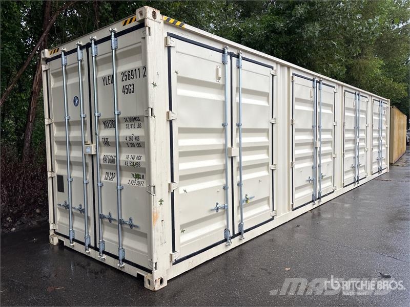40 ft High Cube Multi-Door Storage Container Storage containers