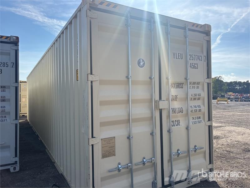  40 ft High Cube Multi-Door Storage Container Varastokontit