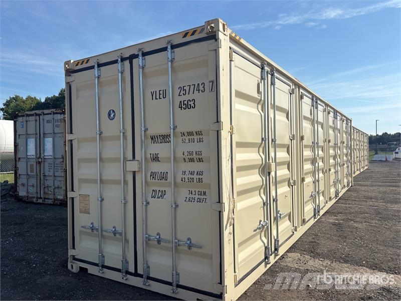  40 ft High Cube Multi-Door Storage Container Varastokontit
