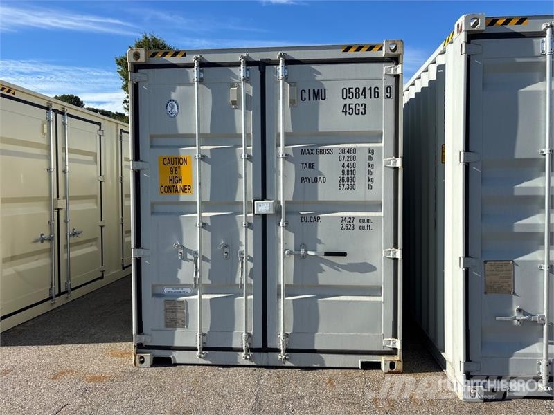 40 ft High Cube Multi-Door Storage Container (Unus Lagerbehälter