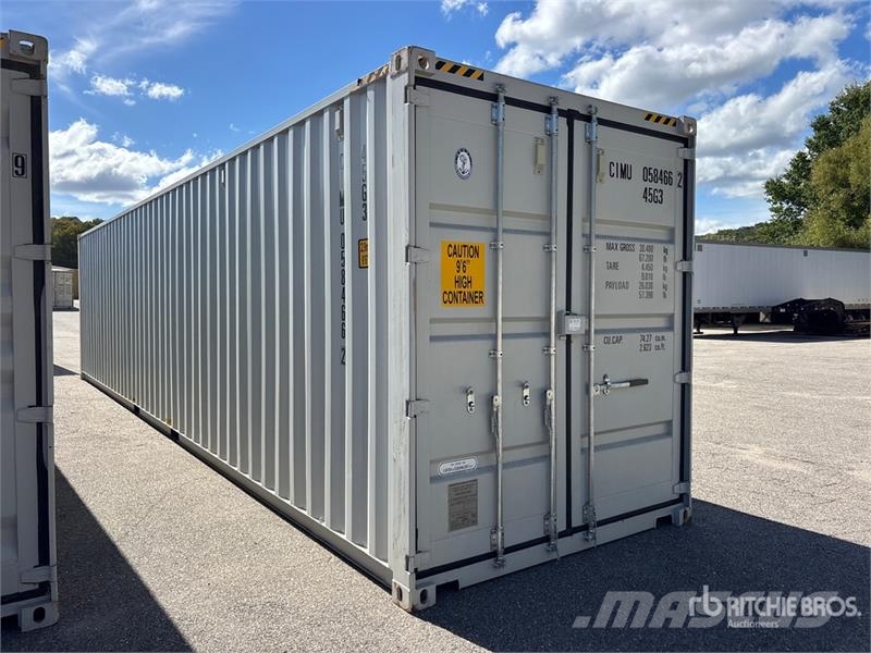 40 ft High Cube Multi-Door Storage Container (Unus Container per immagazzinare
