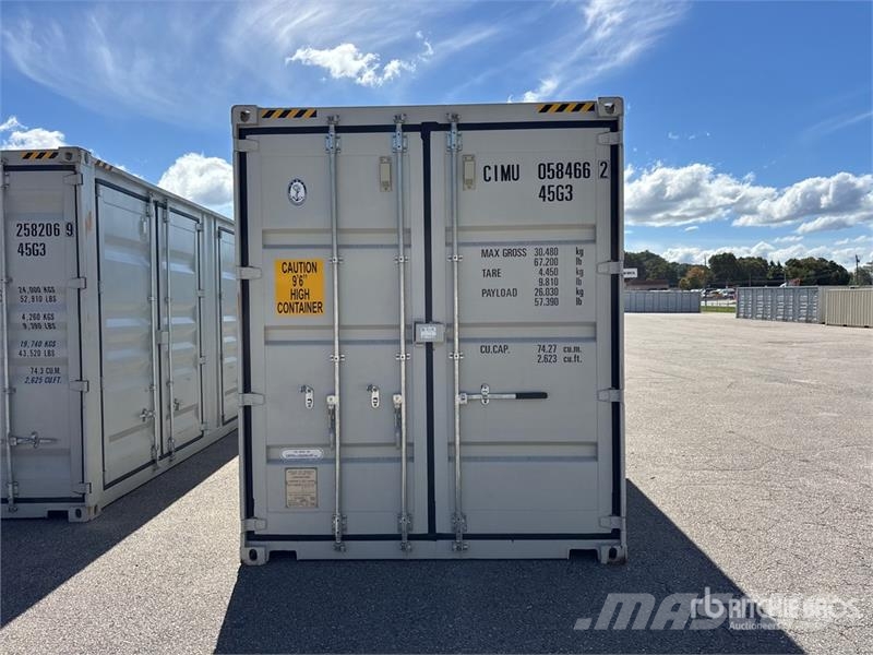 40 ft High Cube Multi-Door Storage Container (Unus Container per immagazzinare