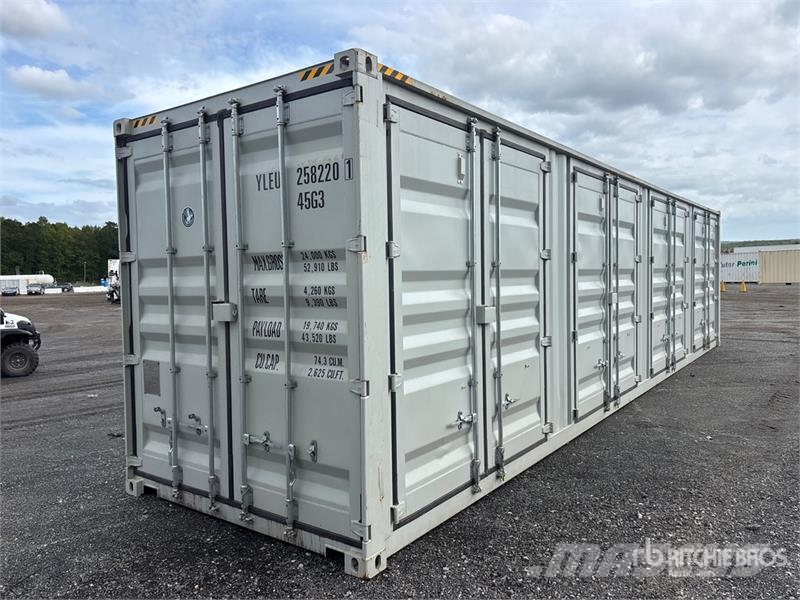 40 ft High Cube Multi-Door Storage Container Lagercontainere