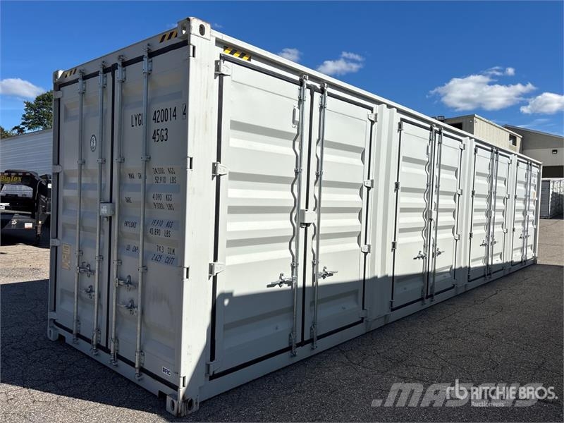 40 ft High Cube Multi-Door Storage Container Lagerbehälter