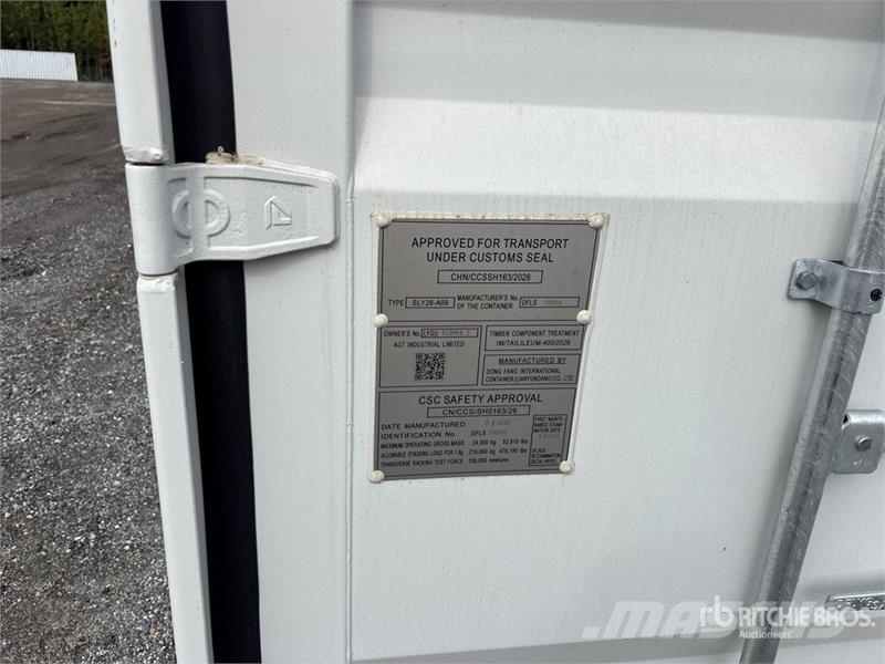 40 ft High Cube Multi-Door Storage Container Lagercontainere