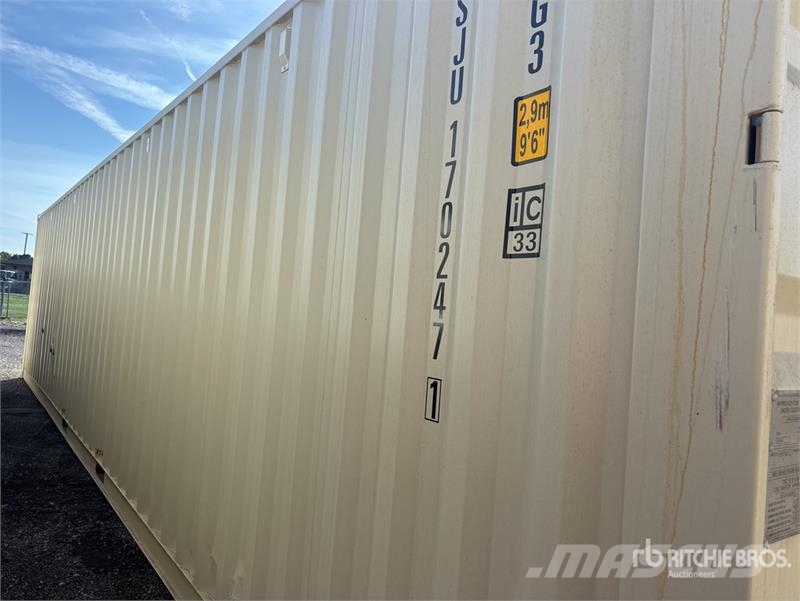 40 ft High Cube Multi-Door Storage Container Container αποθήκευσης