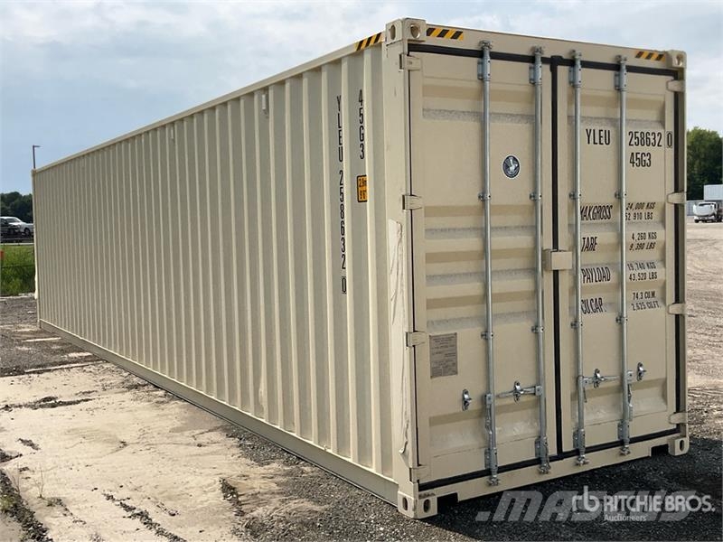 40 ft High Cube Multi-Door Storage Container Lagercontainere