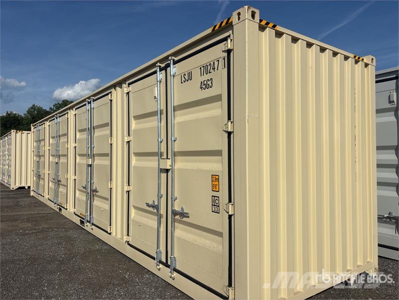 40 ft High Cube Multi-Door Storage Container Container αποθήκευσης