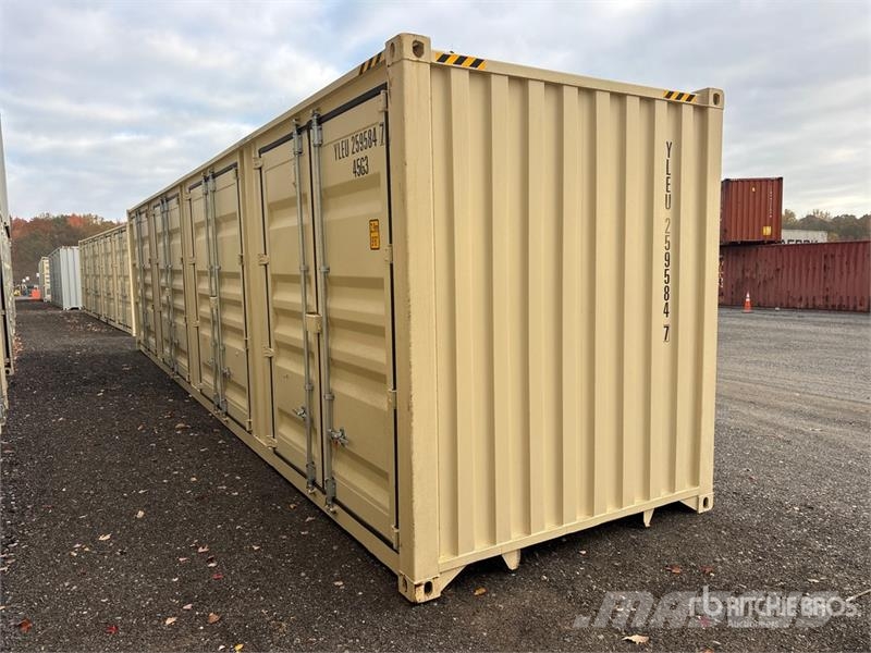 40 ft High Cube Multi-Door Storage Container Uzglabāšanas konteineri