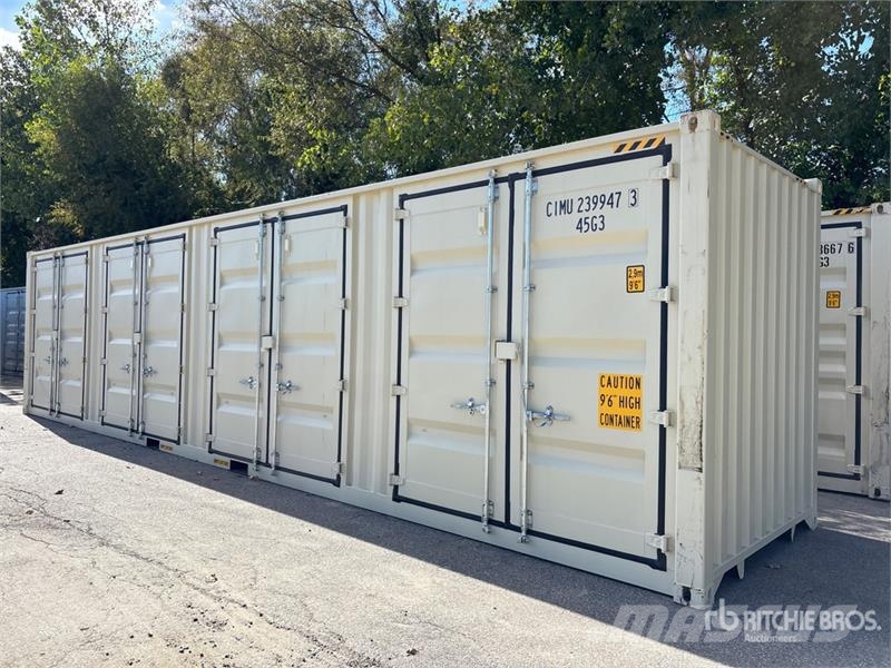  40 ft High Cube Multi-Door Storage Container Lagerbehälter