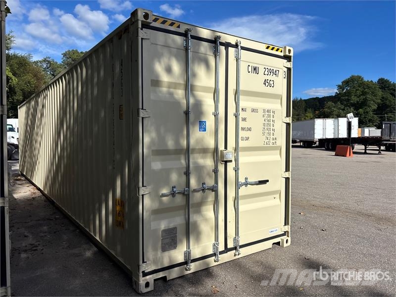  40 ft High Cube Multi-Door Storage Container Lagerbehälter