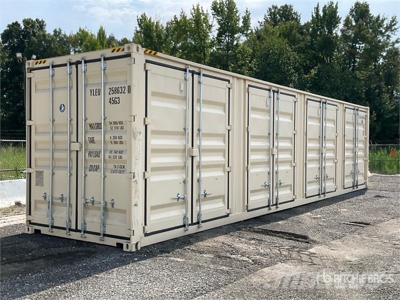 40 ft High Cube Multi-Door Storage Container Lagercontainere