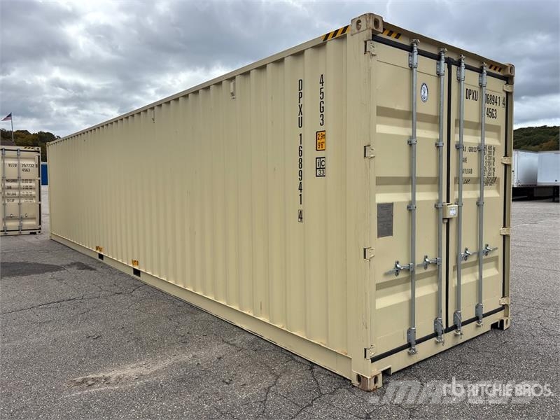  40 ft High Cube Multi-Door Storage Container Conteneurs de stockage