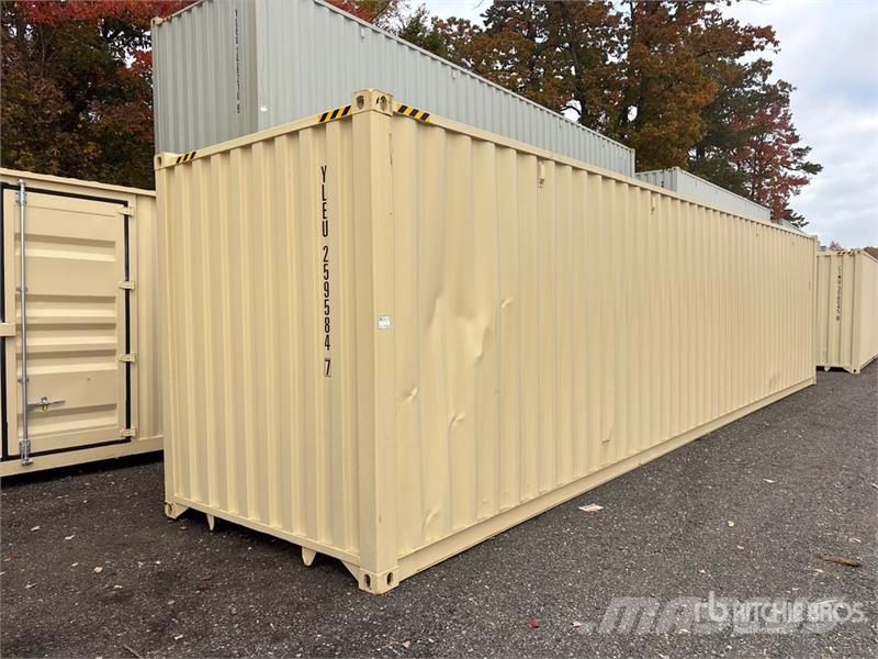 40 ft High Cube Multi-Door Storage Container Uzglabāšanas konteineri