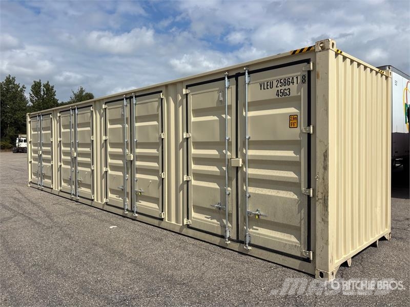 40 ft High Cube Multi-Door Storage Container Lagercontainere