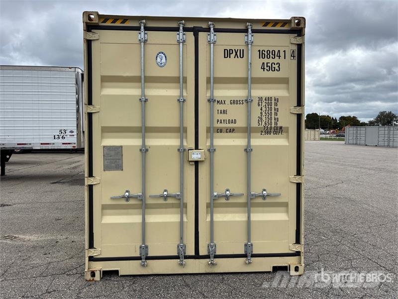  40 ft High Cube Multi-Door Storage Container Conteneurs de stockage