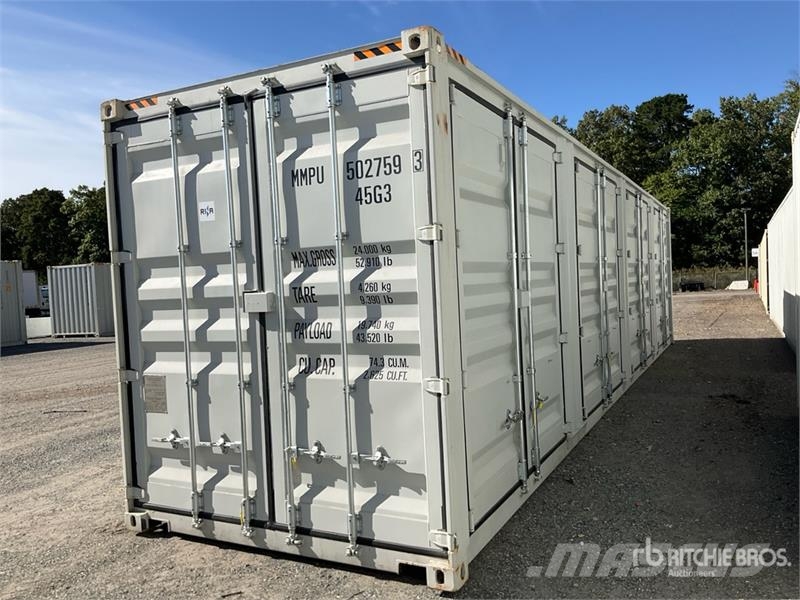 40 ft High Cube Multi-Door Storage Container (Unus Contentores de armazenamento