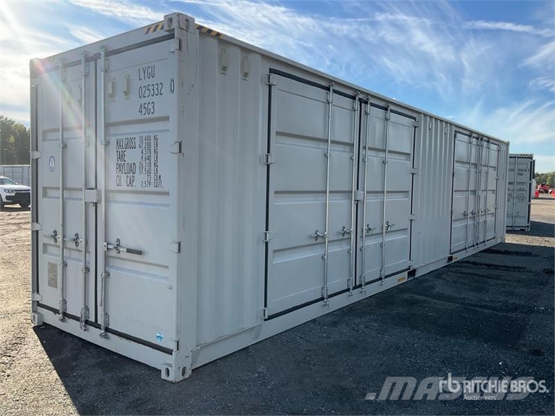40 ft High Cube Multi-Door Storage Container Lagerbehälter