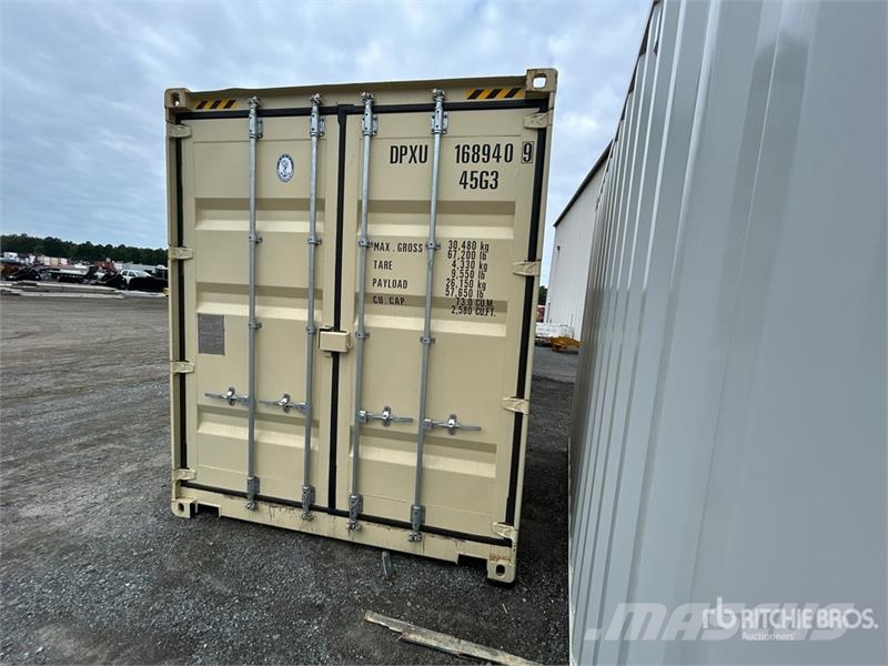  40 ft High Cube Multi-Door Storage Container Uzglabāšanas konteineri