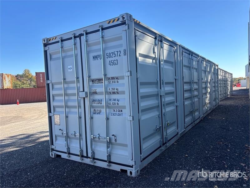  40 ft High Cube Multi-Door Storage Container (Unus Opslag containers
