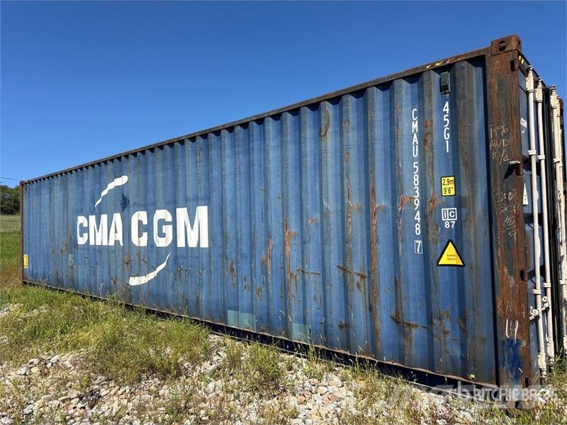 40 ft High Cube Storage Container Varastokontit