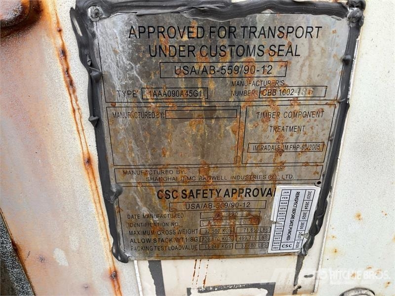 40 ft High Cube Storage Container 儲存用貨櫃