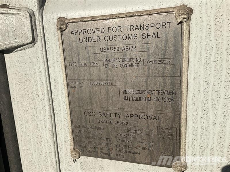 40 ft Standard Multi-Door Storage Container Soojakud