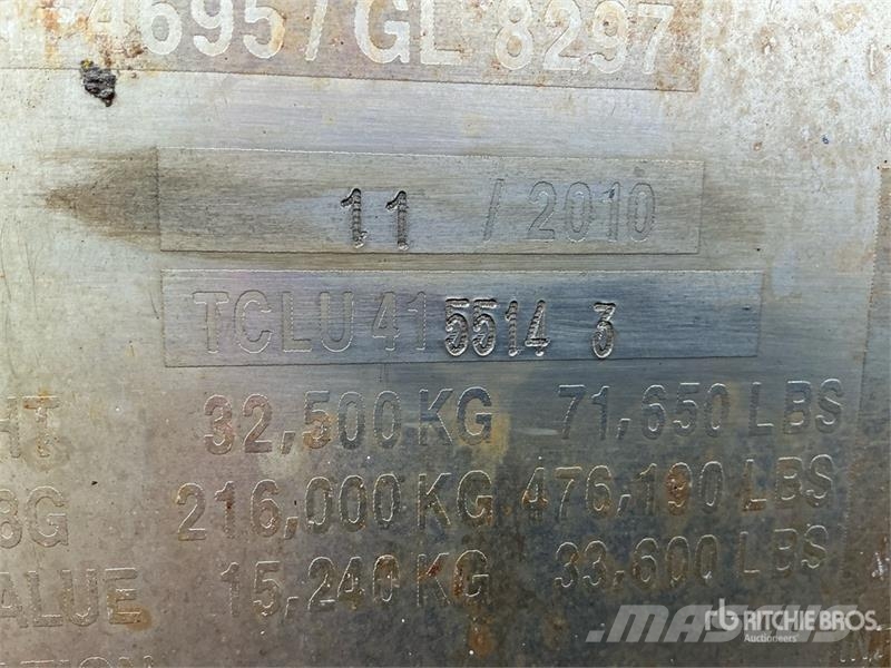  40 ft Standard Storage Container Kontejneri za skladištenje