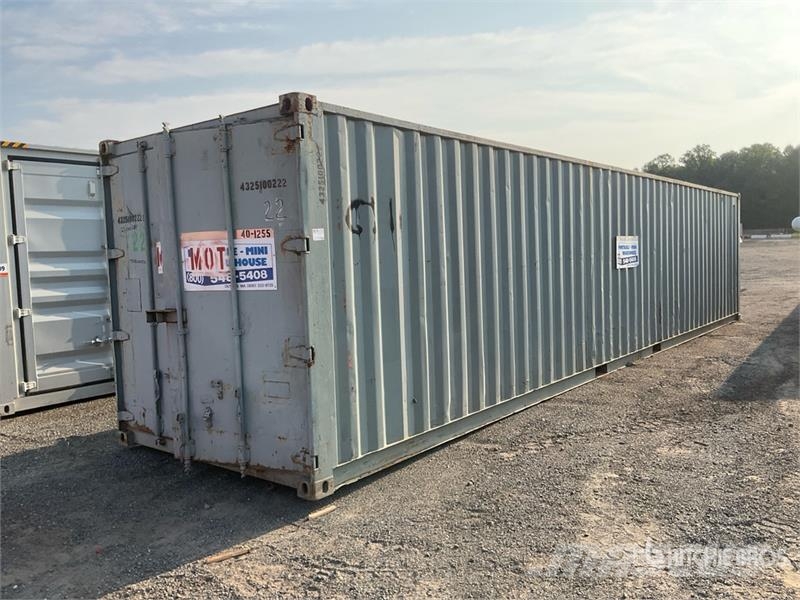 40 ft Standard Storage Container Varastokontit