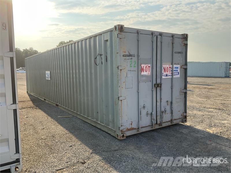 40 ft Standard Storage Container Varastokontit