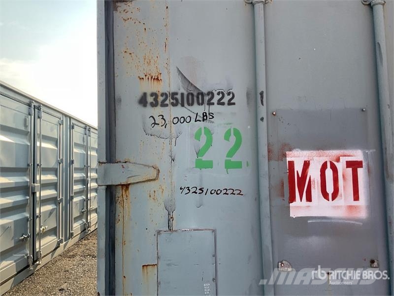 40 ft Standard Storage Container Varastokontit
