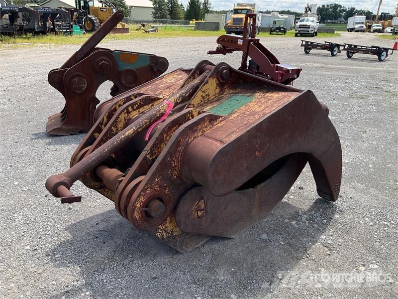 52 in Q/C Excavator Grapple - Fits Cat 345 Grijpers